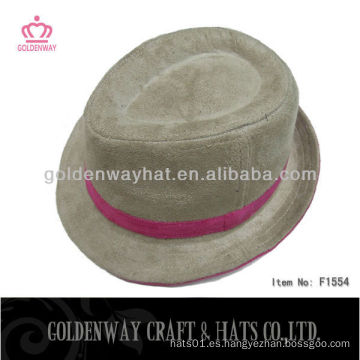 Sombrero barato del fedora del invierno nylon